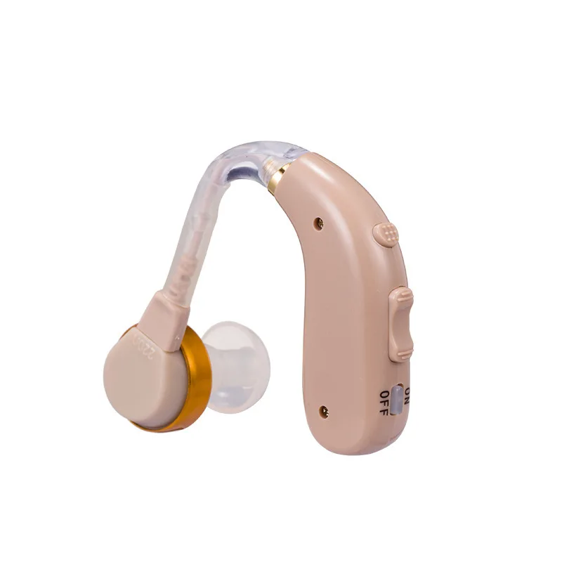 2024 Rechargeable Digital Hearing Aid Tunable Optimal Sound Amplifier Portable Deaf Elderly Youth BTE Hearing Aid