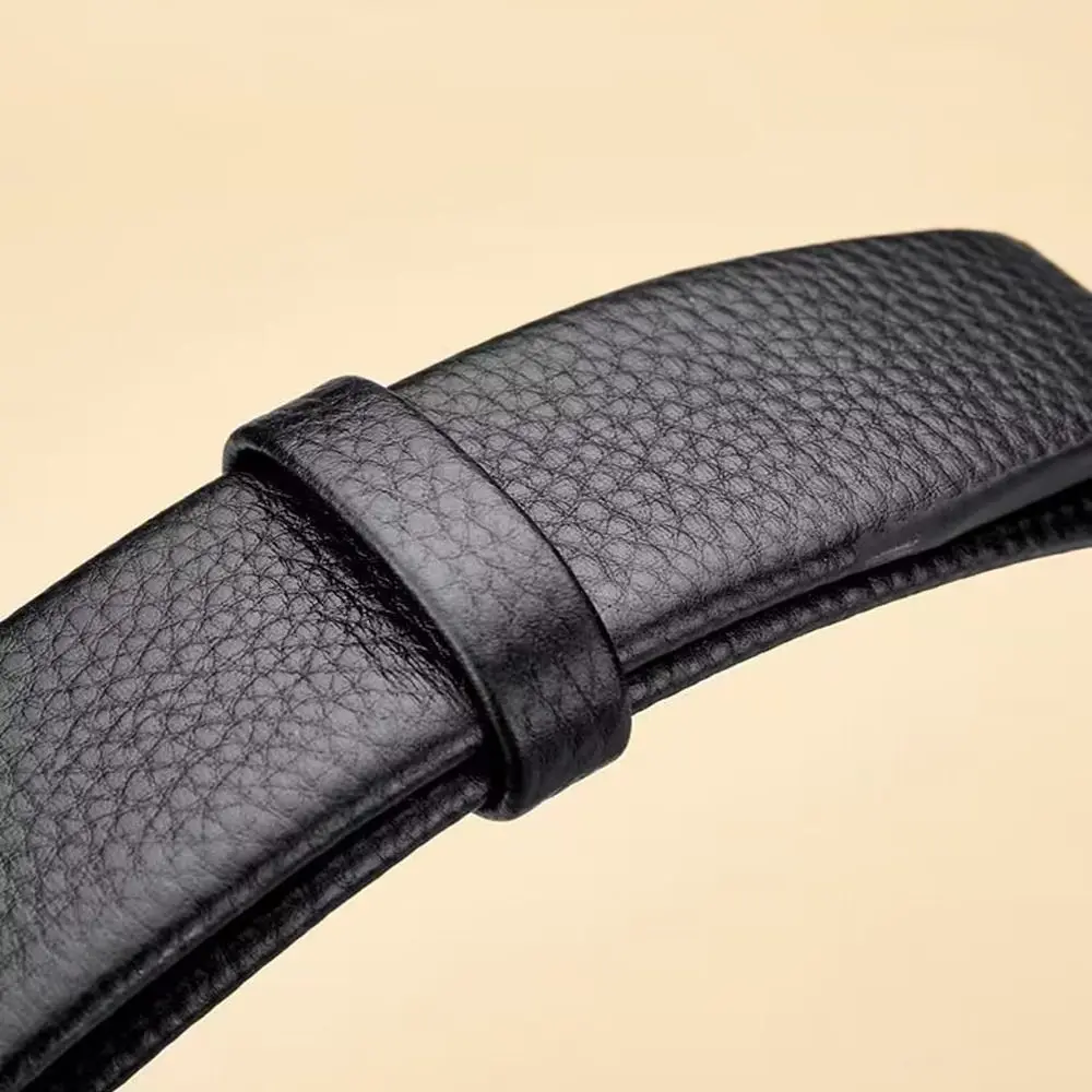 3PCS Men's Cow Leather Belt Ring Genuine Leather Pants Belt Waist Belt Ring Tail Fixed Leather Ring Circle Belt Accessories