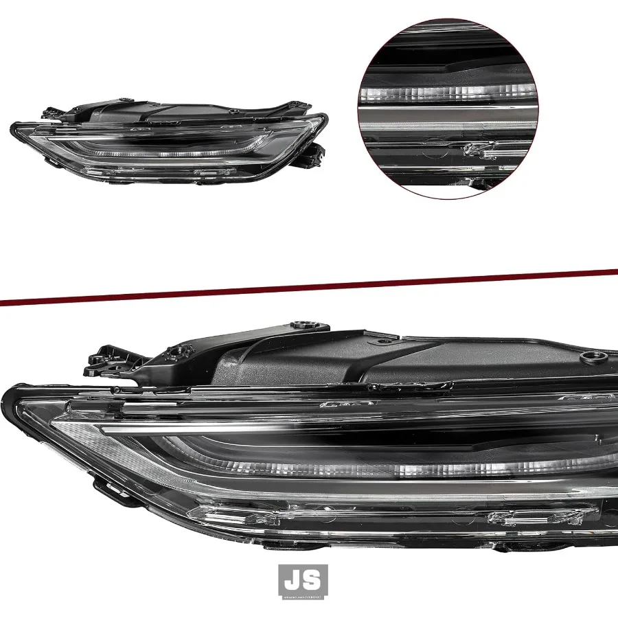 HID زينون مجموعة مصابيح أمامية ل 20192022 تشيفي بليزر العارض مصنع OE نموذج كشافات مع LED أضواء النهار الجري تسجيل #6