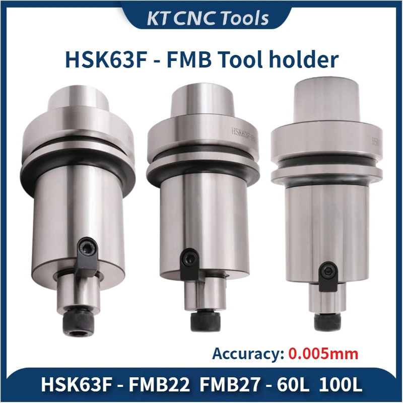 Uchwyt narzędziowy KT HSK HSK63 HSK63F, wspornik HSK63 HSK63F FMB FMB22 FMB27 60L 100L, uchwyt noża BAP400R EMR5R EMR6R EMR4R MFWN900