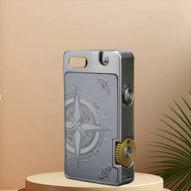 CHIEF Creative One Click Launch Ignition Sculpture Tang Grass Personalized Retro Creative Men's High end Cigarette Lighter - Image 6