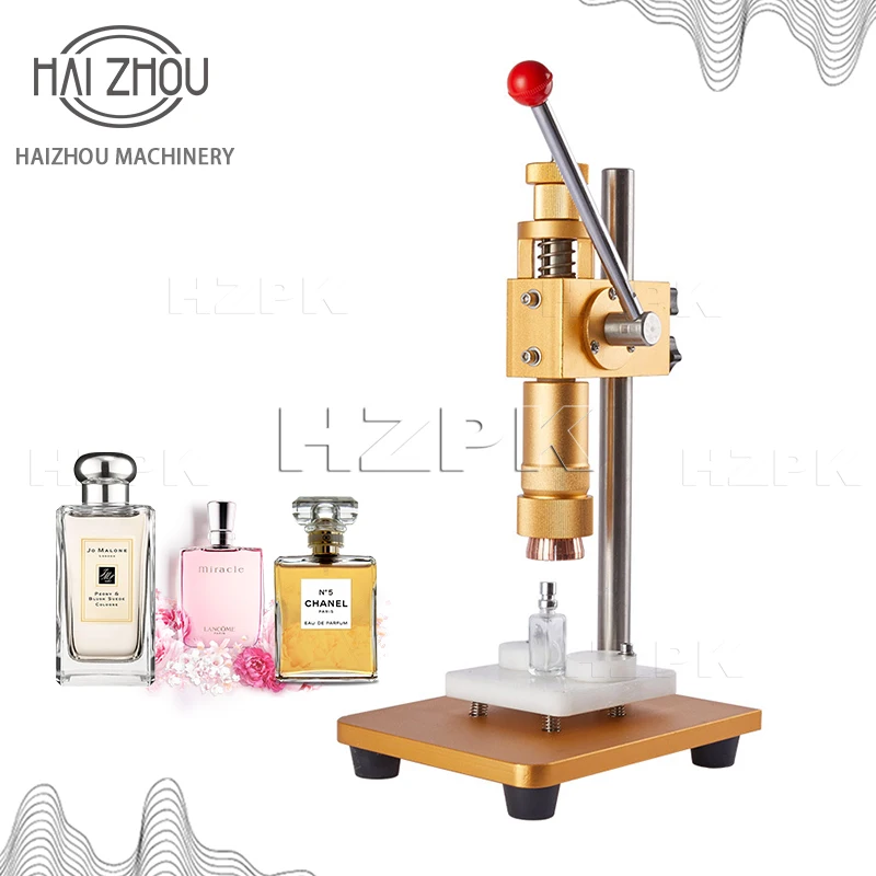 HAIZHOU 15mm Manual Perfume Bottle Crimping Tool Dual Use Sprayer Collar and Perfume Cap Sealer HZ-XSZK