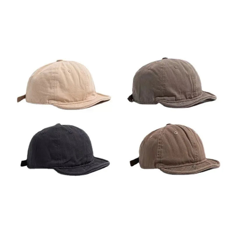 

Retro Washed Soft Brim Hip Hop Hat Women's Spring and Summer Korean Style All-Match Casual Soft Top Baseball Cap