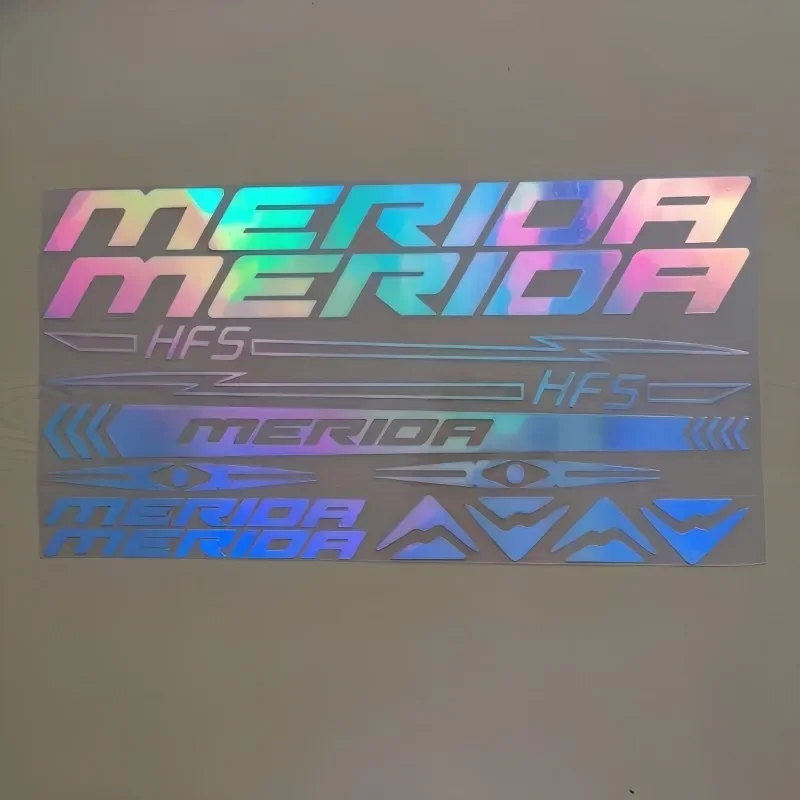 1SET Striking Color - shifting Merida Sticker Pack, Fit for Customizing School Lockers, Travel Bags