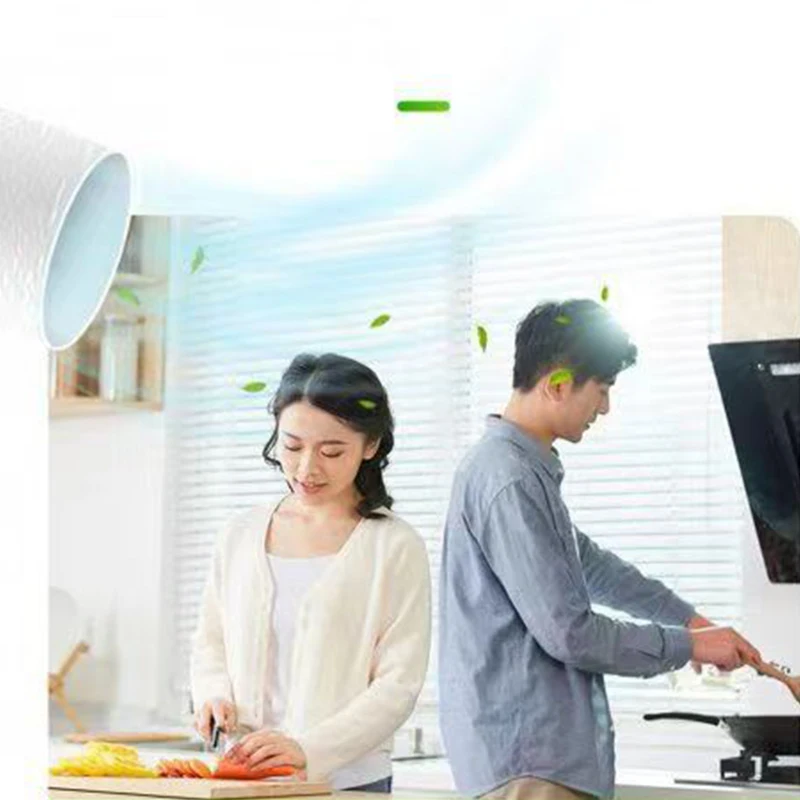 20/15/10/5M Air Conditioner Extended Pipe Flexible Blowing Bag Air Guide Duct Bag Summer Cooling Transfer Conveyor Belt Air Pipe