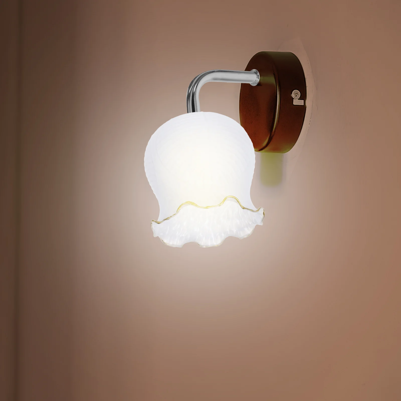 

1Pcs Frosted Glass Wall Light Cover Sturdy Simple Lampshade Household Lamp Accessory Home Decor Table Lamp Cover