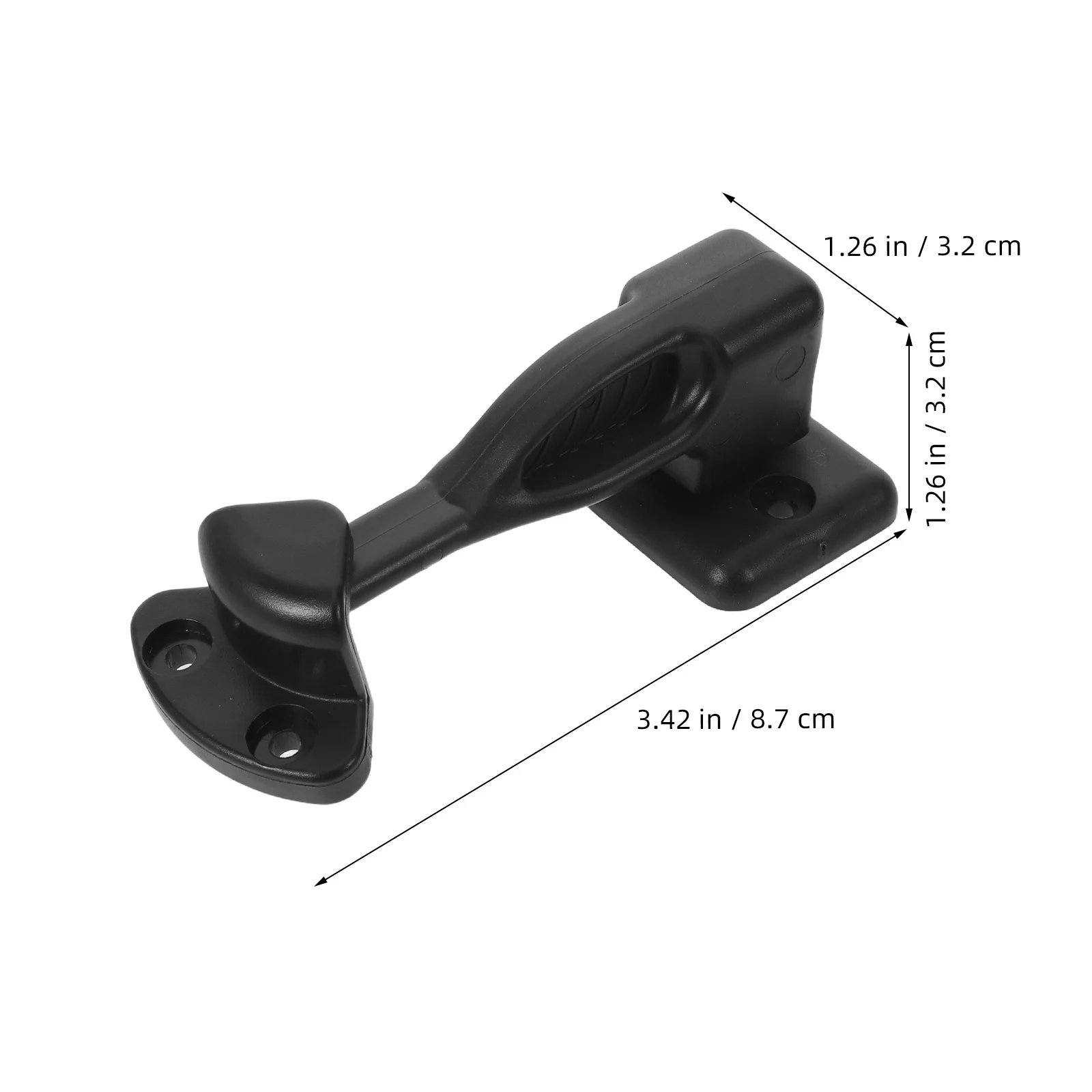 1 Set Rv Trailer Opbergdeur Klink Premium Nylon Lichtgewicht Duurzaam Geluidsvrij Voor Camper Camper Boot Marine Accessoires