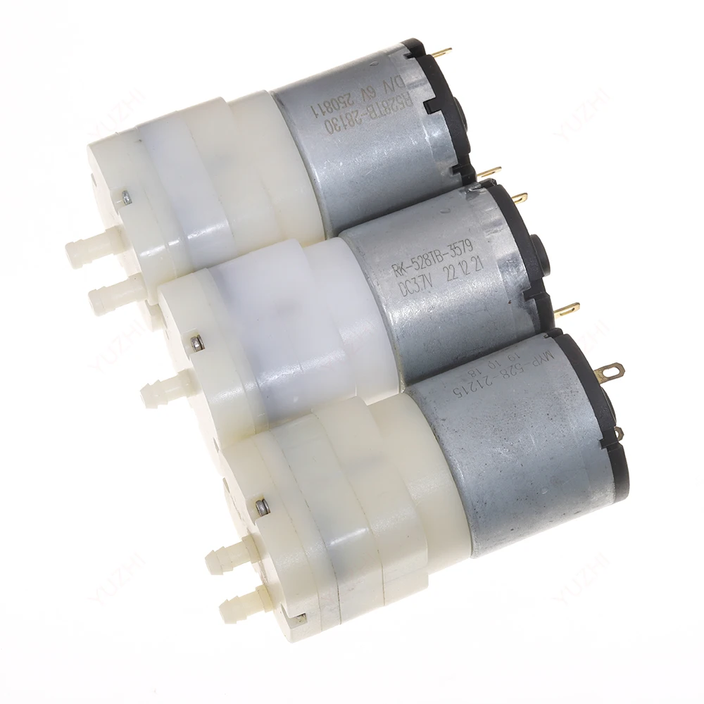 DC 3V-12V 528 Motor Pump High Air Volume Diaphragm Pump -60kpa Negative Pressure Vacuum Pump
