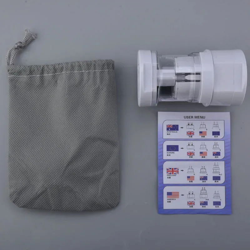 الكل في واحد محول قابس الطاقة الدولي العالمي يمكن تجميع محول شاحن الطاقة AC للسفر العالمي للاتحاد الأفريقي والولايات المتحدة والمملكة المتحدة والاتحاد الأوروبي #6