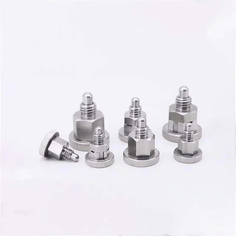 304 Stainless Steel Full Knob Indexing Plunger M6 M8 M10 Positioning Spring Pin
