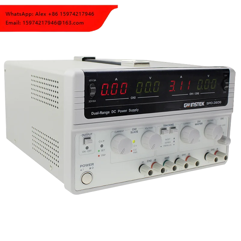 Flash-sale GWINSTEK SPD-3606 Multiple Output Dual Range D.C. Power Supply
