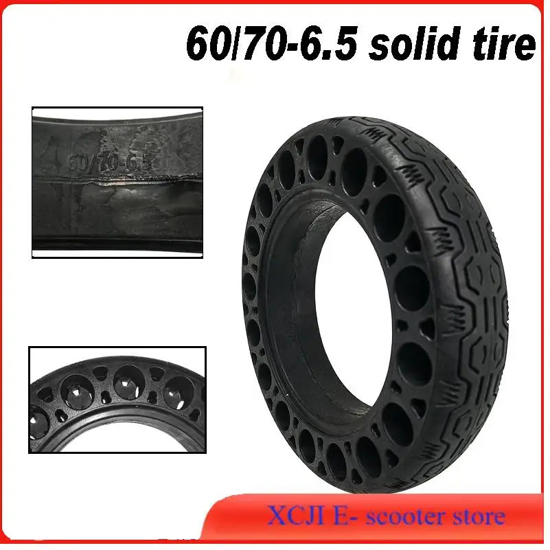

Rubber Solid Tire for Ninebot Max G30 Electric Scooter Accessories 60/70-6.5 Front Rear Outer Tire Tyre Part