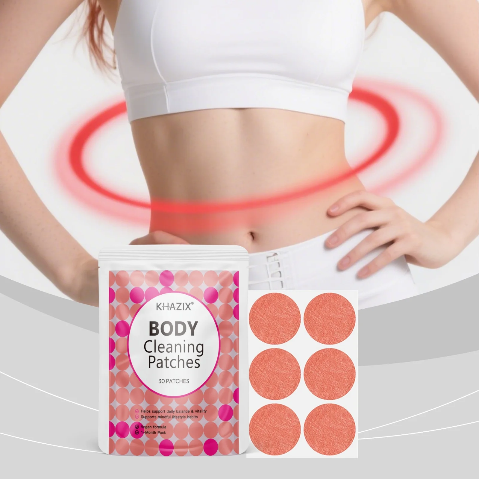 30pcs Body Care Patch Gentle Support for a Smooth, Shaped Look with Daily Lightweight Care