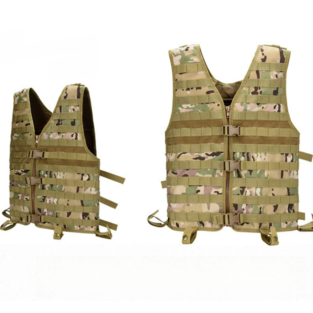 

Новый мужской тактический жилет Molle, охотничье снаряжение, жилет-переноска, спортивный жилет безопасности для охоты, рыбалки с системой гидратации
