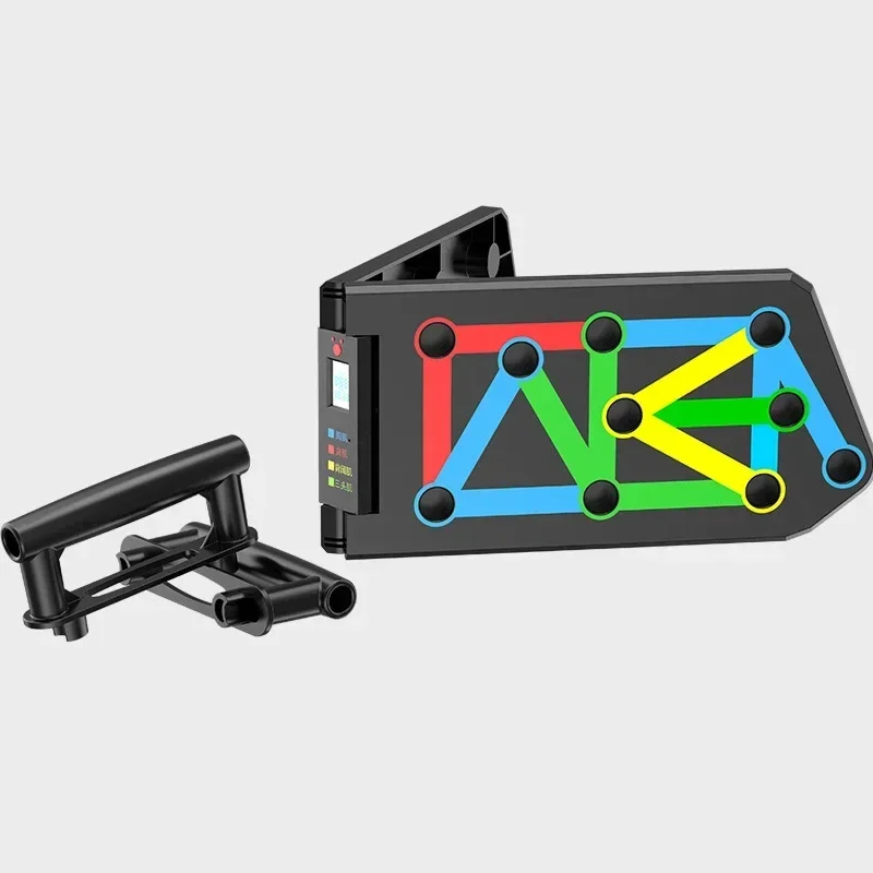 

Новый кронштейн для упражнений с отжиманием, оборудование для фитнеса, домашняя тренировка мышц груди, портативная складная доска для отжиманий