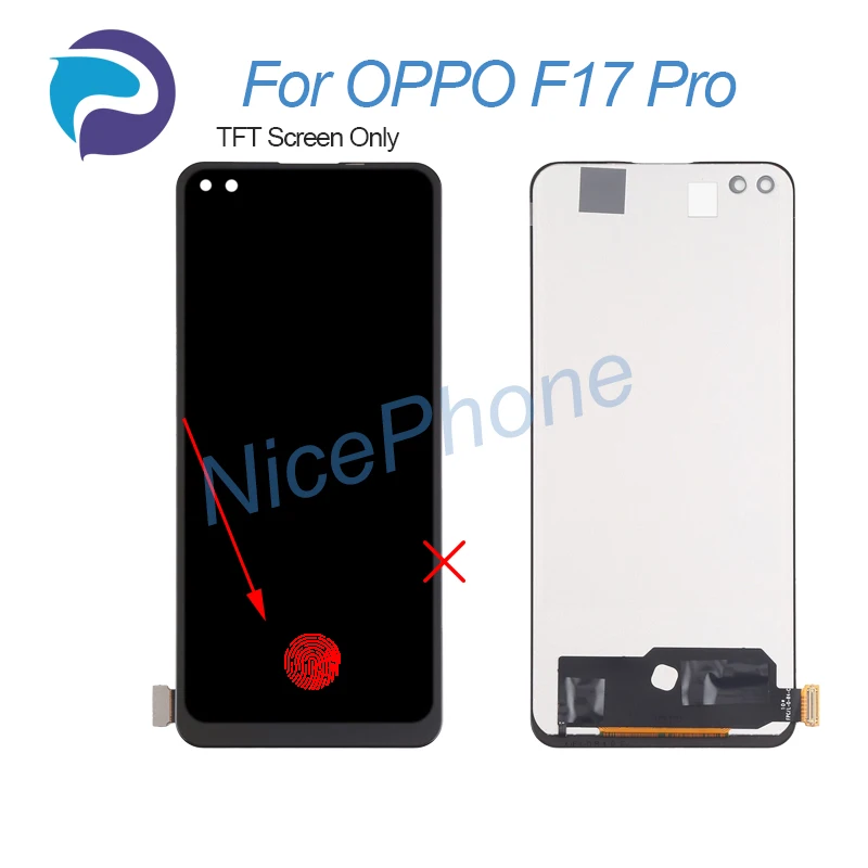 For OPPO F17 Pro LCD Display Screen 6.43