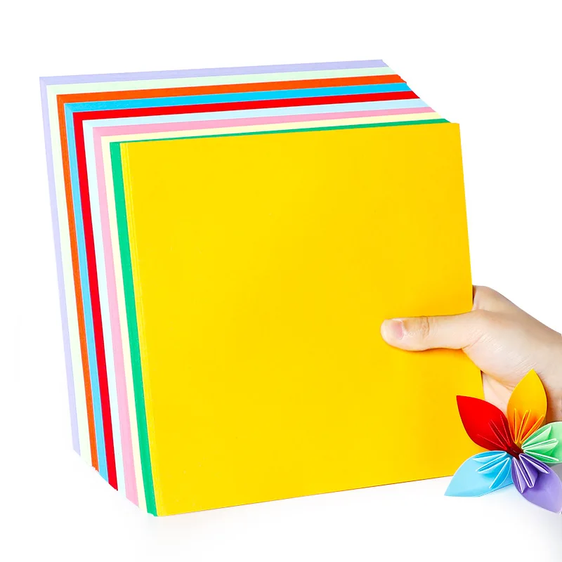 1000pcs Colorful Cardstock Available in 10 Colors for Origami Art Crafts Office Supplies Scrapbooking and Sewing view 4