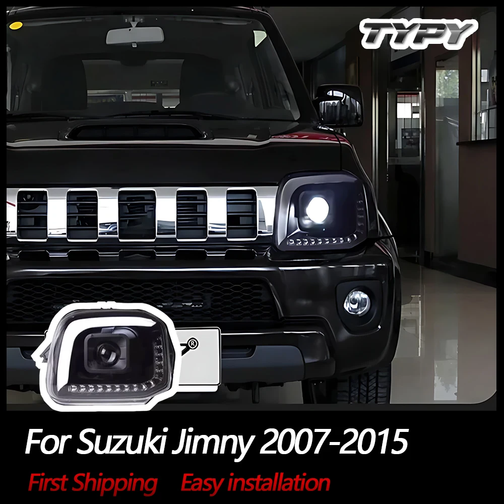 

TYPY Car Headlights For Suzuki Jimny 2007-2015 LED Car Lamps Daytime Running Lights Dynamic Turn Signals Car Accessories