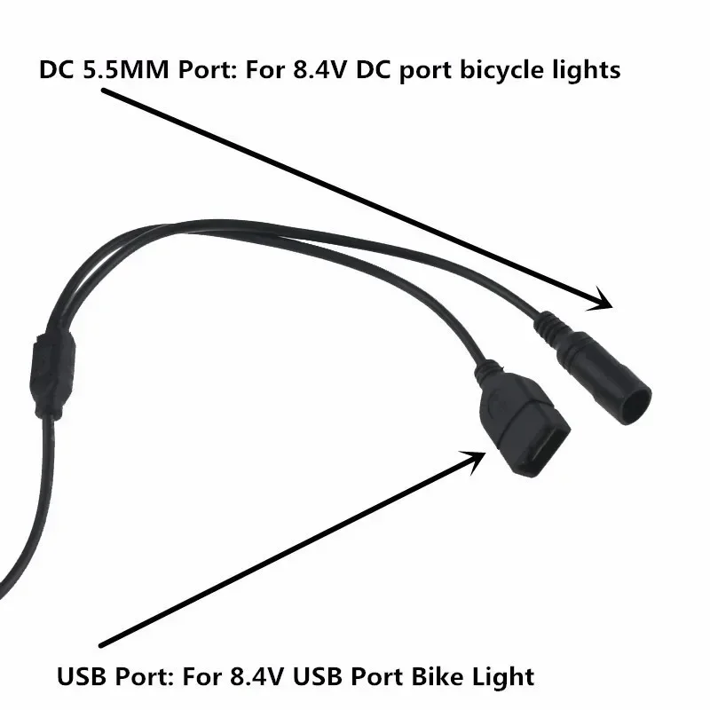 16000mAh 8.4V 18650 Battery Pack Bike Light Battery 6*18650 Lithium Ion for Bike Bicycle Flashlight Headlamp Accessories