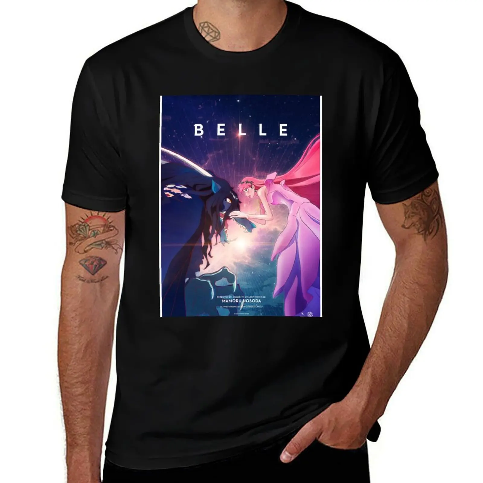 Belle - Mamoru Hosoda (2022) T-Shirt Holiday Party Tee Shirt T-Shirt