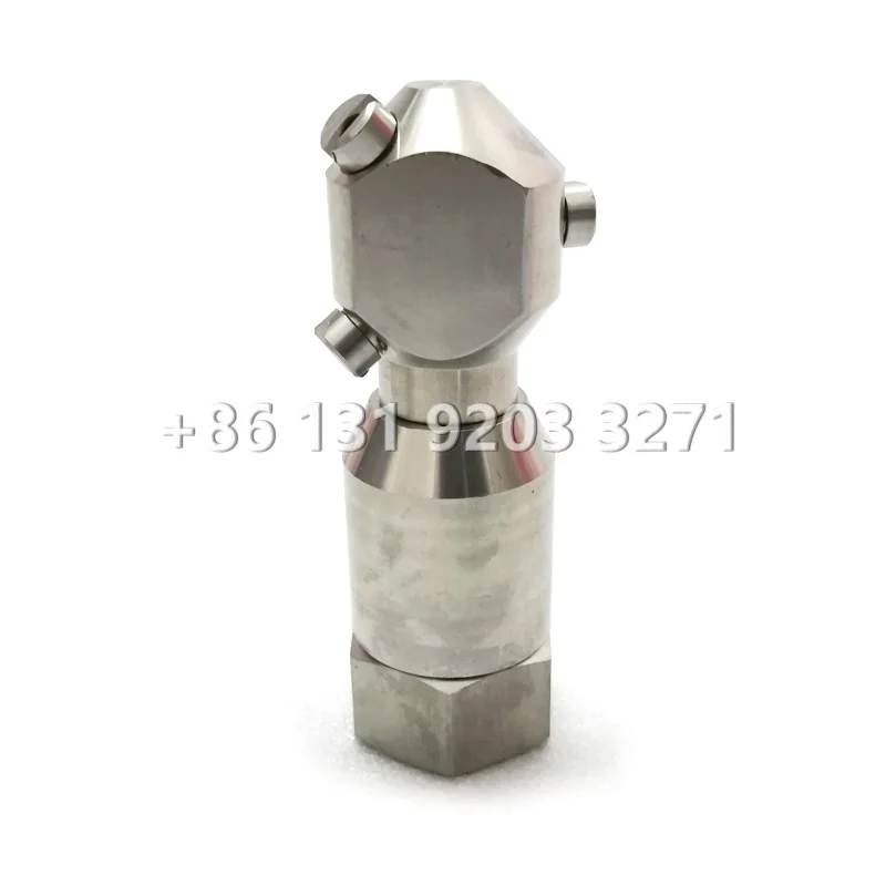 

SS304 1/2" 3/4" 1" Female Thread home garden Rotary Spray Cleaning CIP Ball jardin Rotating Tank Washing Nozzle for karcher