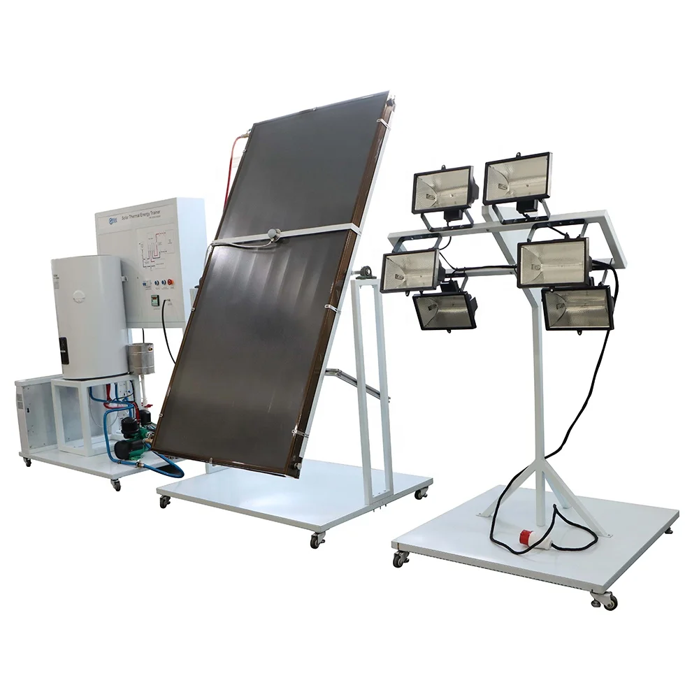 Solar Thermal Energy Trainer Solar Energy Training Bench Renewable Energy Educational Equipment
