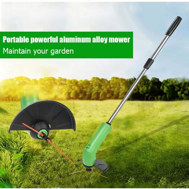 Mini Electric Lawn Mower Handheld Weed Trimmer Electric Mini Lawn Mower Electric portable household lawn mower