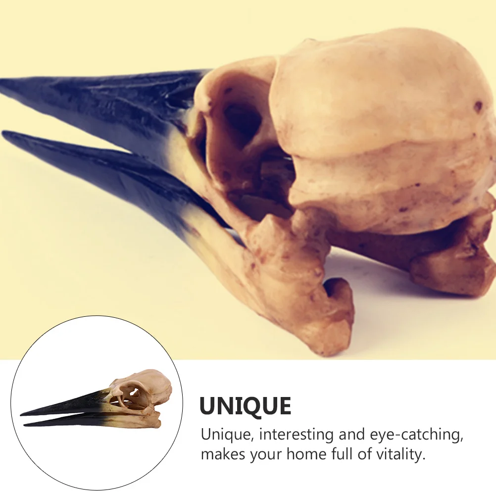 

1Pcs Resin Skull Shaped Decorative Ornament Creative Household Desktop Adornment Unique Halloween Artware Skull Shaped Adornment