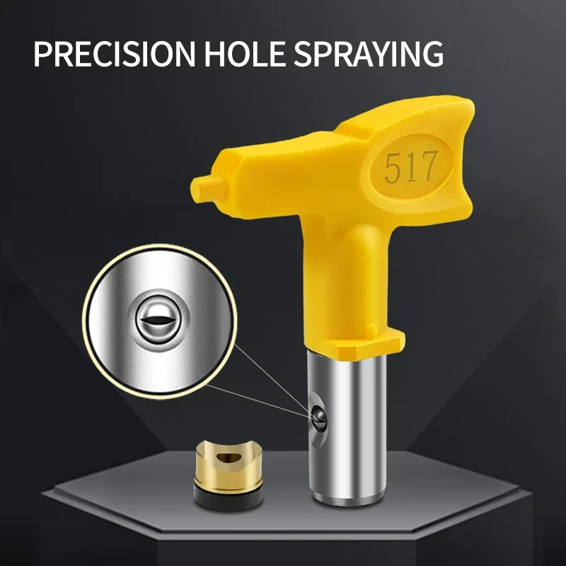 Low Pressure 1-6 Series Airless Tips Nozzle For Titan Wagner Airless Paint Spray Sprayer Pating Tools Airless Paint Spray Guns