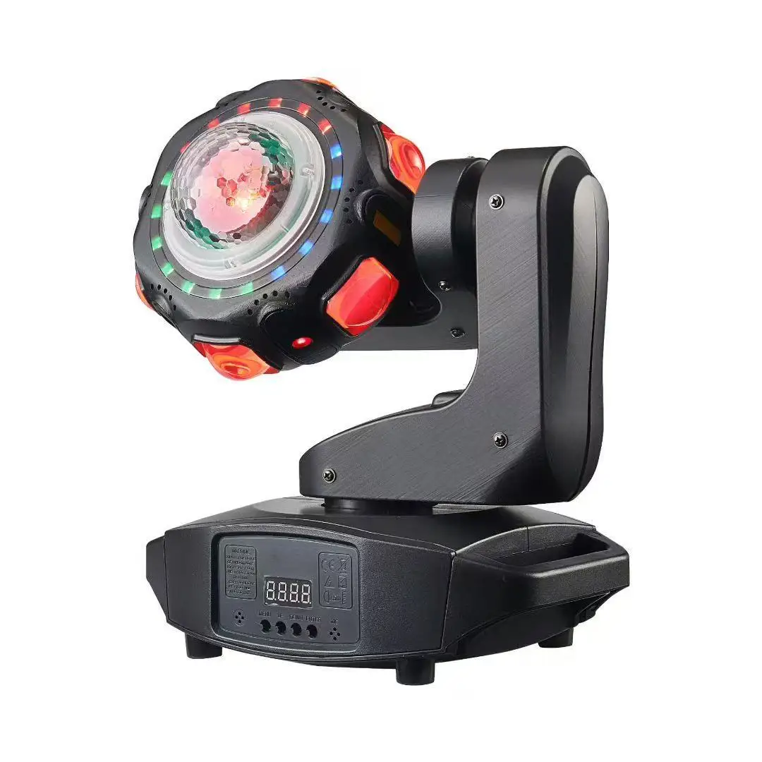 6 40W Hot Wheel LED moving head beam of light dyeing  flying saucer rotating  alien moving head