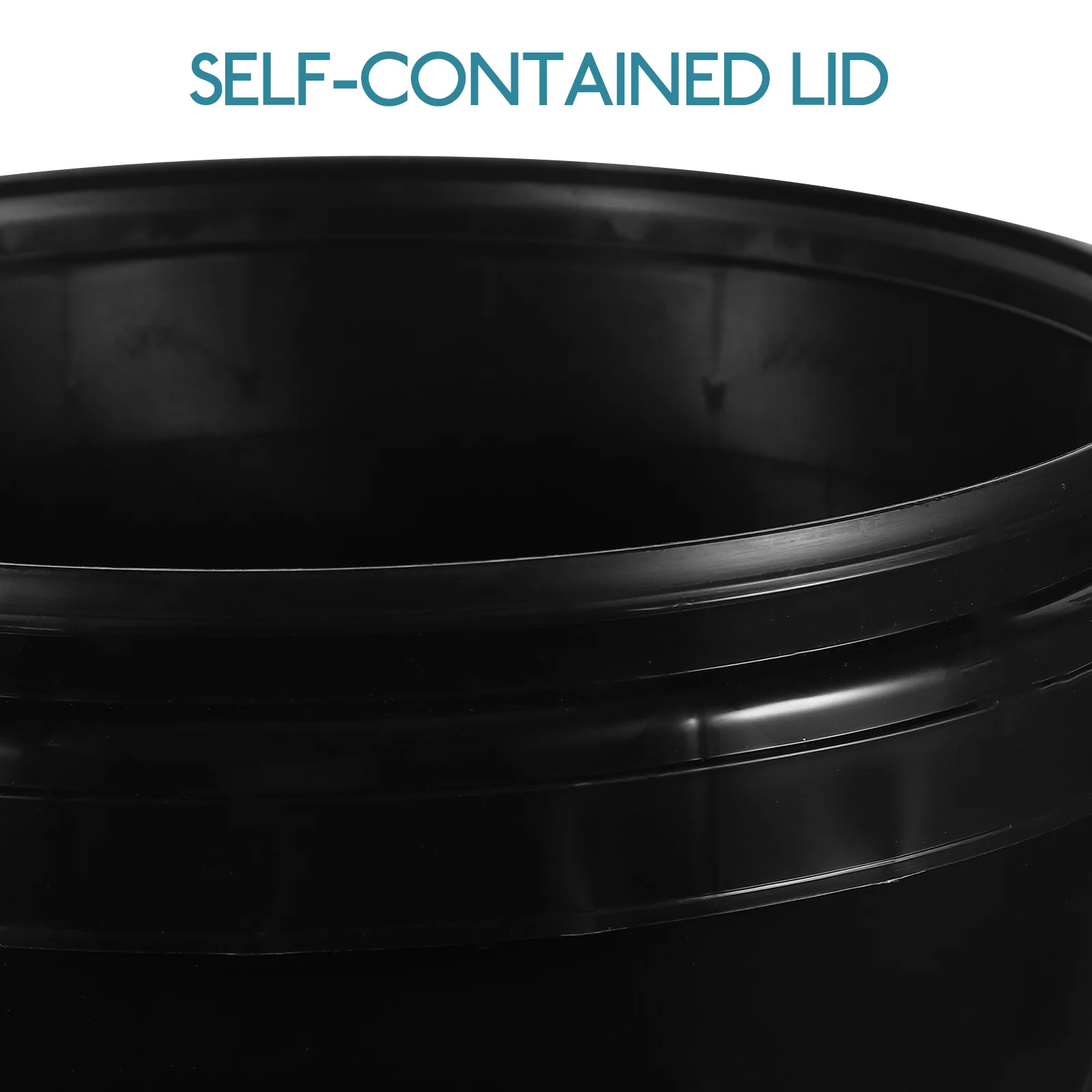 10 Liter White Abs Bucket Storage Container Paint Antifreeze Round Hdpe Favor Containers Pigment 10L