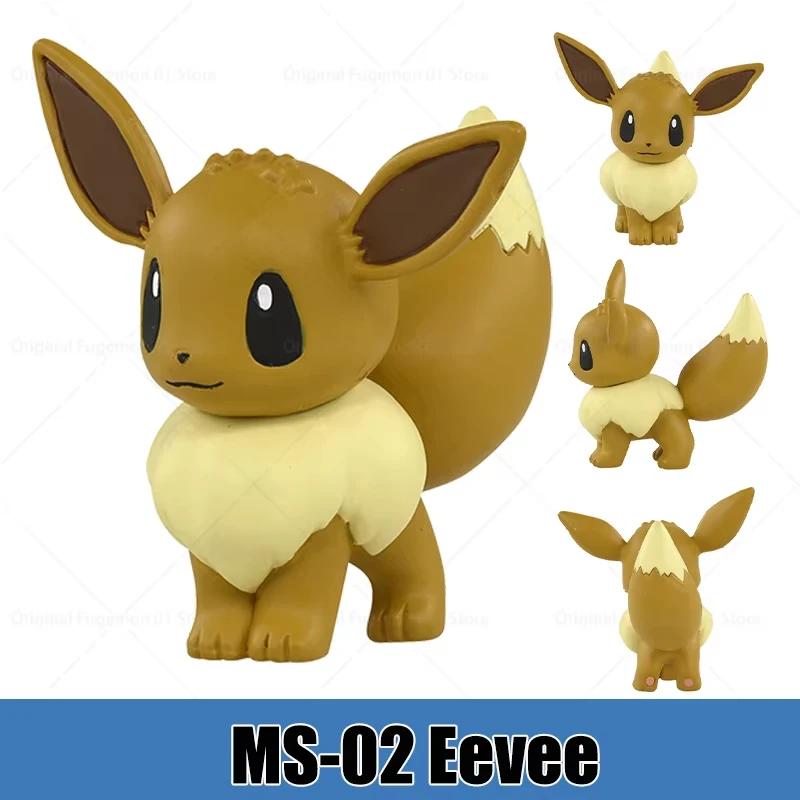 Original Takara Tomy Pokemon Figur MS-Serie Armarouge Dragapult Mew Terapagos Meowscarada Lucario Modellpuppen Geburtstagsgeschenke