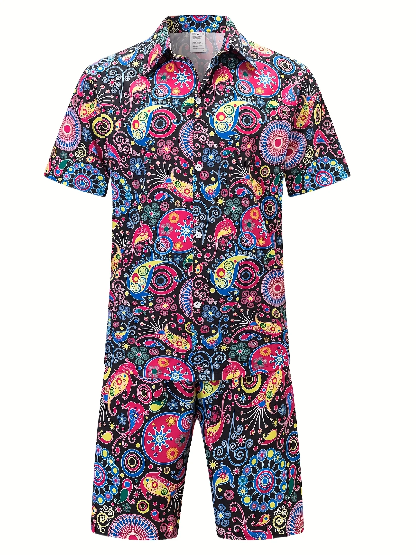 Men'S Ethnic & Formal Designer Wear Studio S - Vintage Etnik Çiçek Desenli Erkek Tek