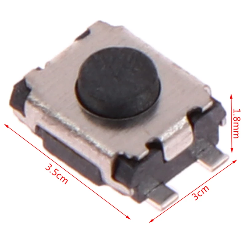 10PCS 4 LEGS MICRO SWITCH FOR C1 C2 C3 C4 C5 REMOTE KEY FOB REPAIR SWITCH MICRO BUTTON