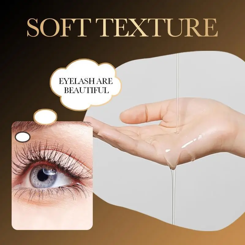 Wimpernwachstumsserum, natürlicher Wimpernverstärker, längere, vollere, dickere Wimpern, Behandlung, Augenpflege, Make-up