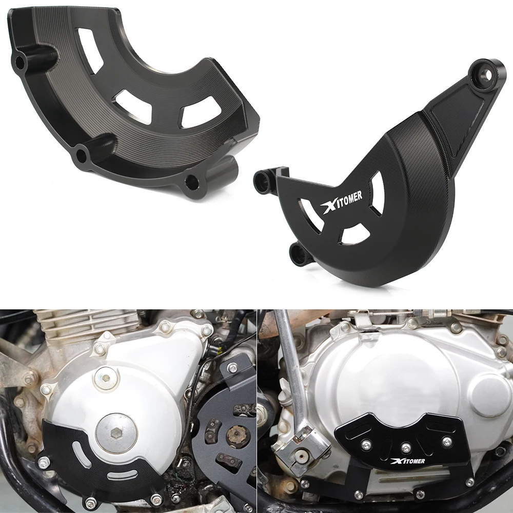 

Engine Guards For Honda XR150L 2014-2024 Motorcycle Clutch & Engine Cover Guards Right Left Engine Protector Engine Stator Cover