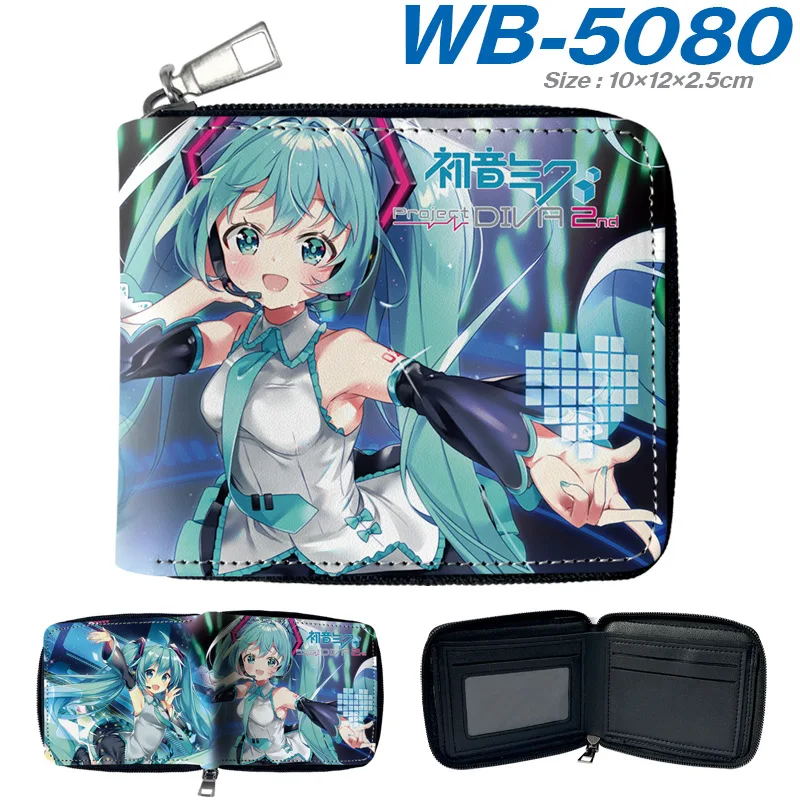 kawaii-hatsune-miku-virtual-cantor-figuras-bonito-anime-impressao-dos-desenhos-animados-moda-curto-ziper-carteira-pu-mudanca-saco-de-cartao-de-armazenamento-presente