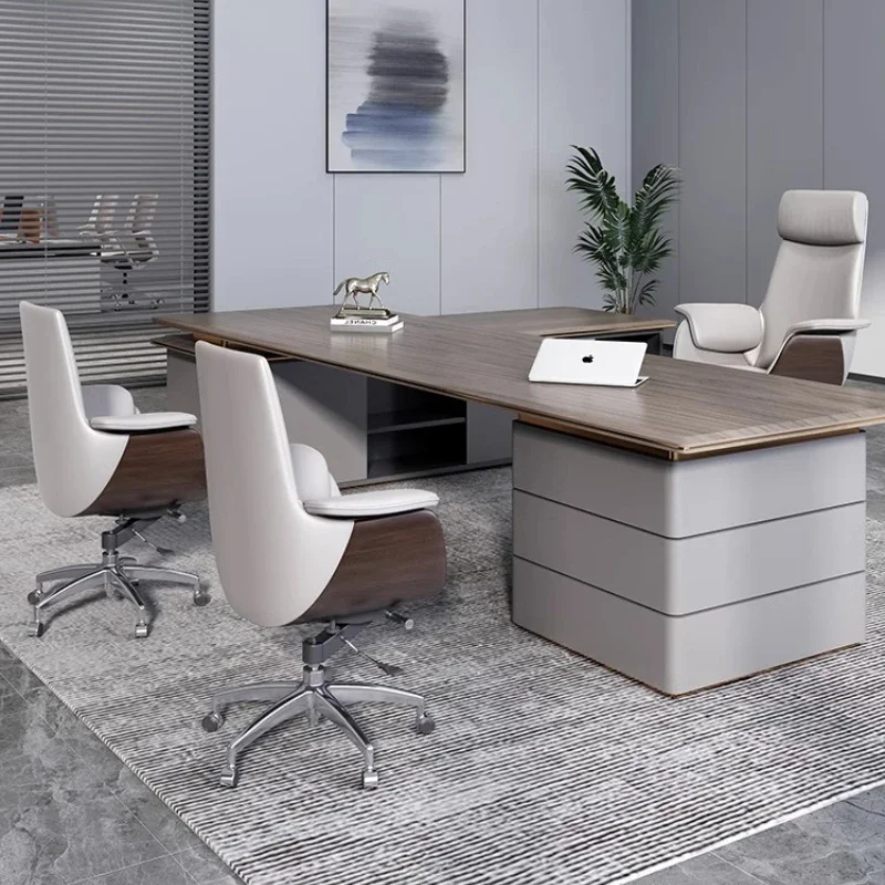 

Boss Study Office Chair Computer Modern Simple Swivel Nordic Wheel Chair Leather Lift Backrest Silla Oficina Furniture