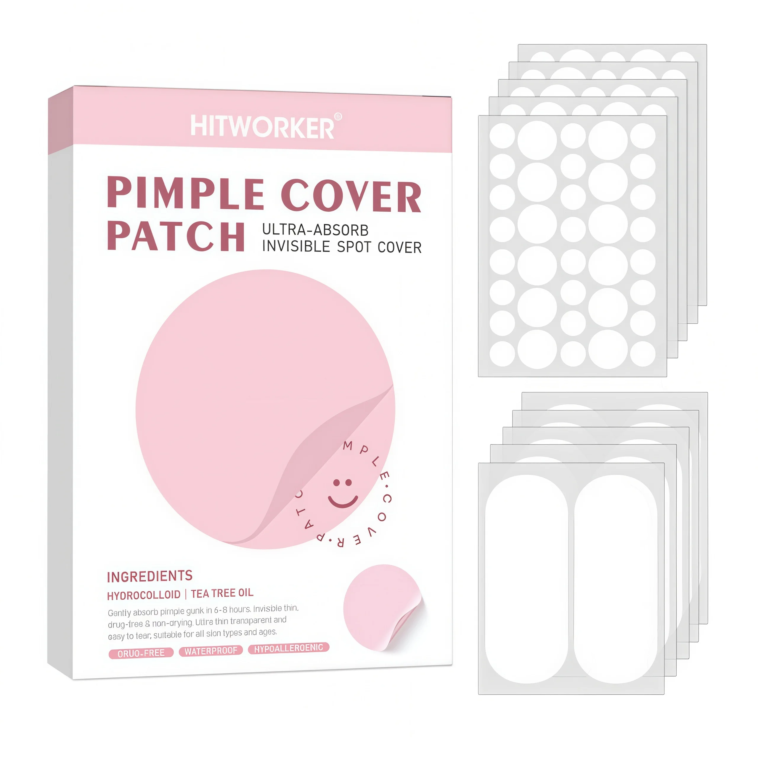 Xl Skincare - 190-Count Pack of XL Hydrocolloid Acne