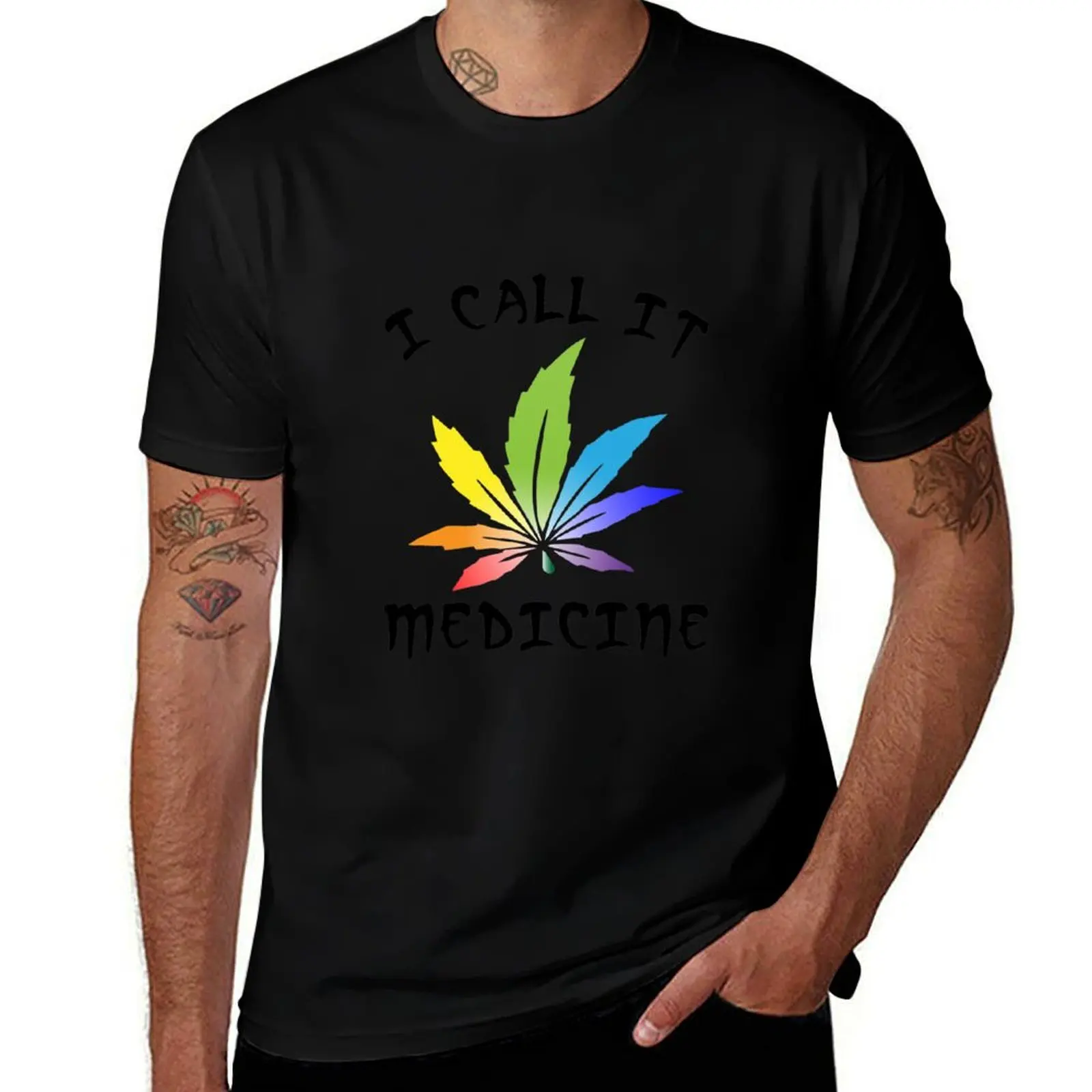 

I Call It Medicine (Color) T-Shirt t shirt personalised t shirt man designer t shirts for man slim fit T-Shirt
