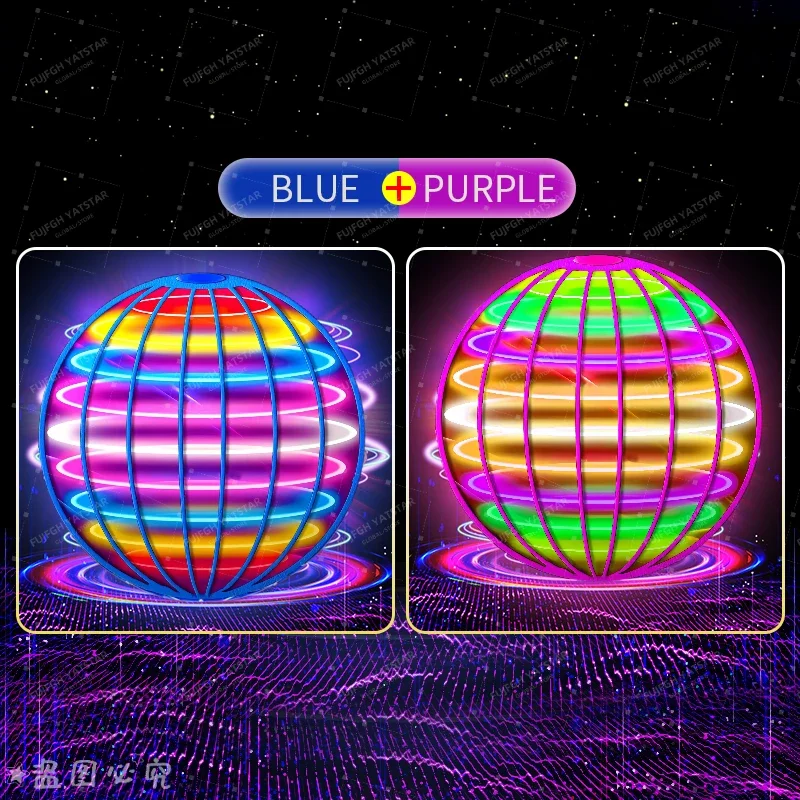 2026 KI-Fliegende Kugel Spielzeug Galaxie Kosmischer Globus Boomerang Schwebender Ball Handdrohne Orbit Galaktisches Fidget-Spinnspielzeug Geburtstagsgeschenk