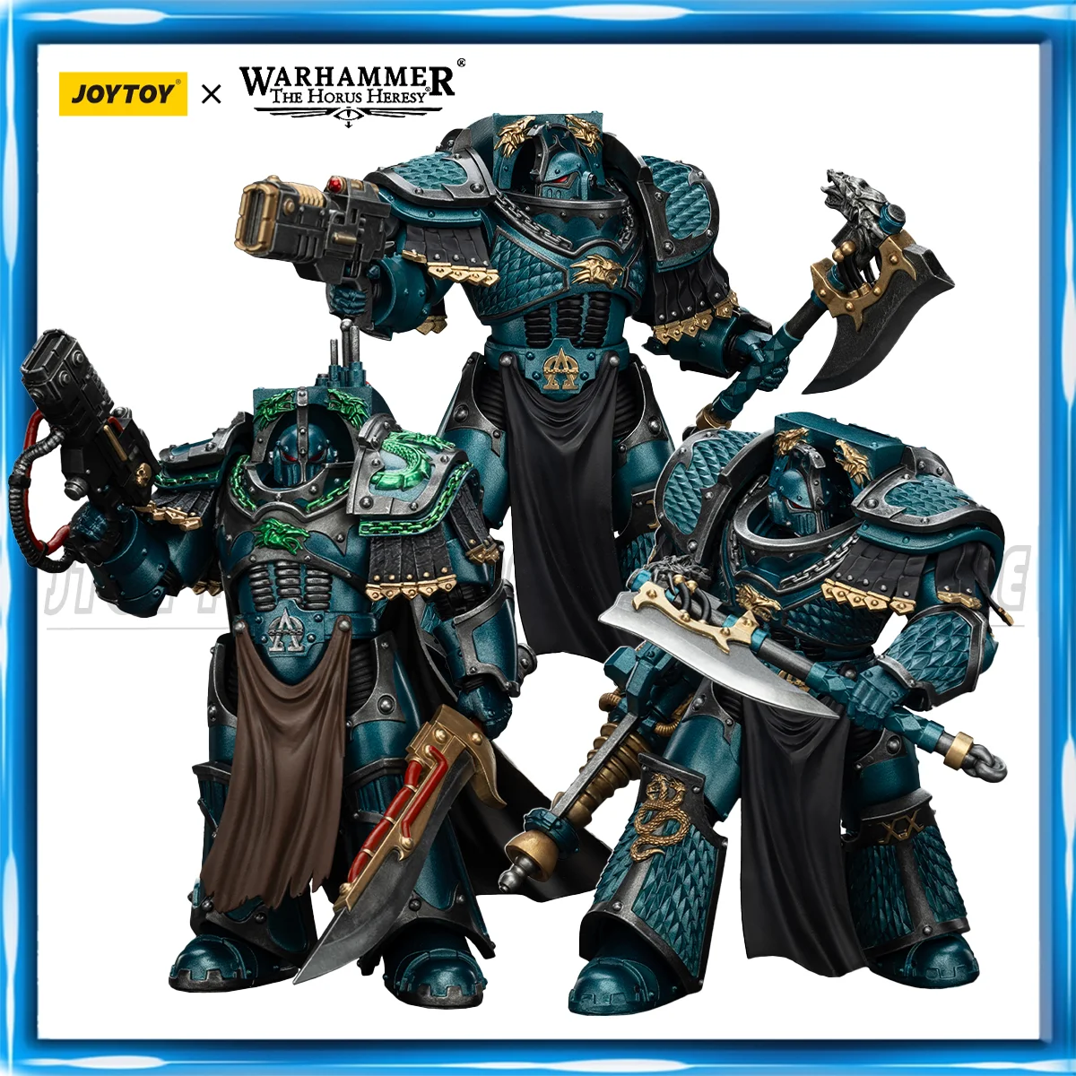 

[IN STOCK] JOYTOY Warhammer 40K 1/18 Action Figure Alpha Legion Lernaean Terminator Legion Anime figures Toys Collection