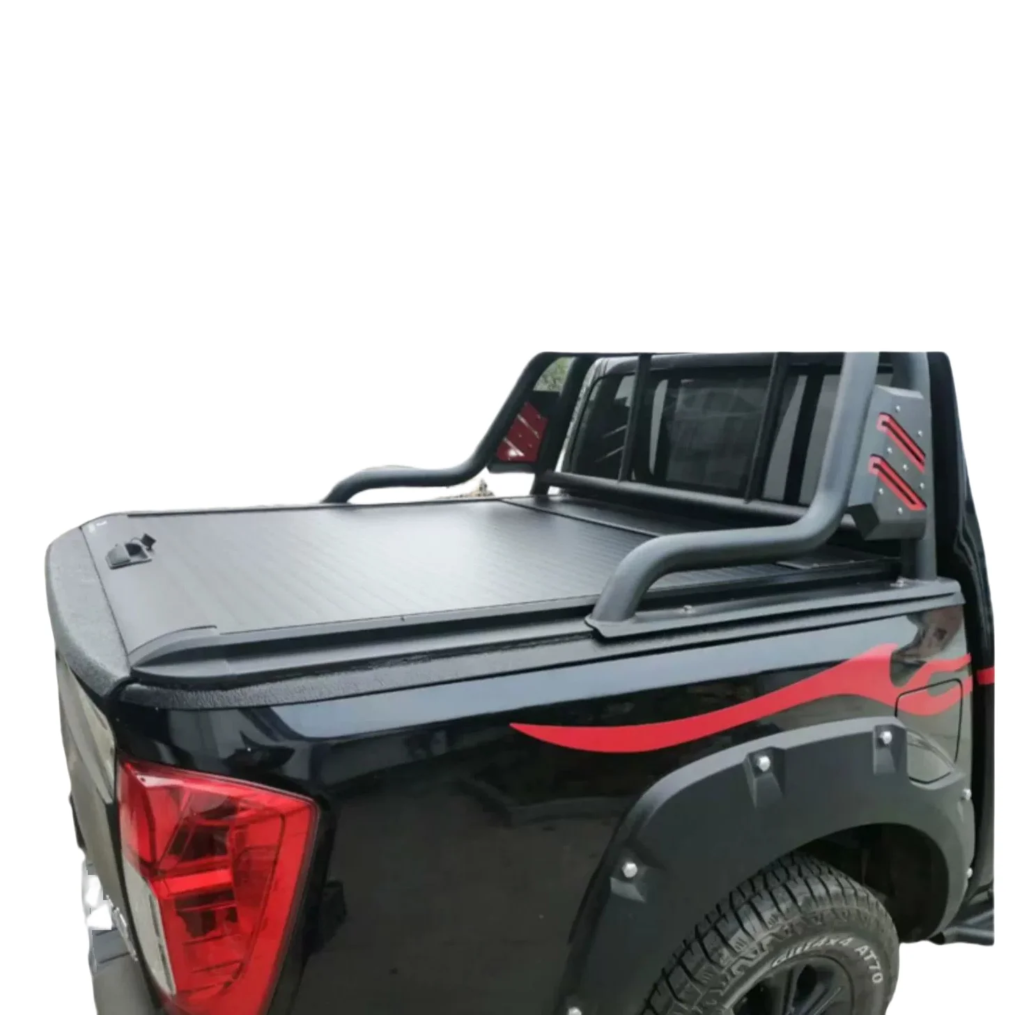 

Aluminum Waterproof Roller Blind Tonneau Cover for Dongfeng RUI QI Pickup Truck-Easy Clean Car Accessory