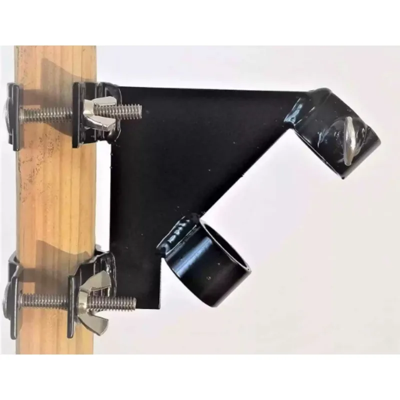Stainless Steel Flagpole Bracket for Fence Railing, Wall Mount Flag Holder, Rustproof
