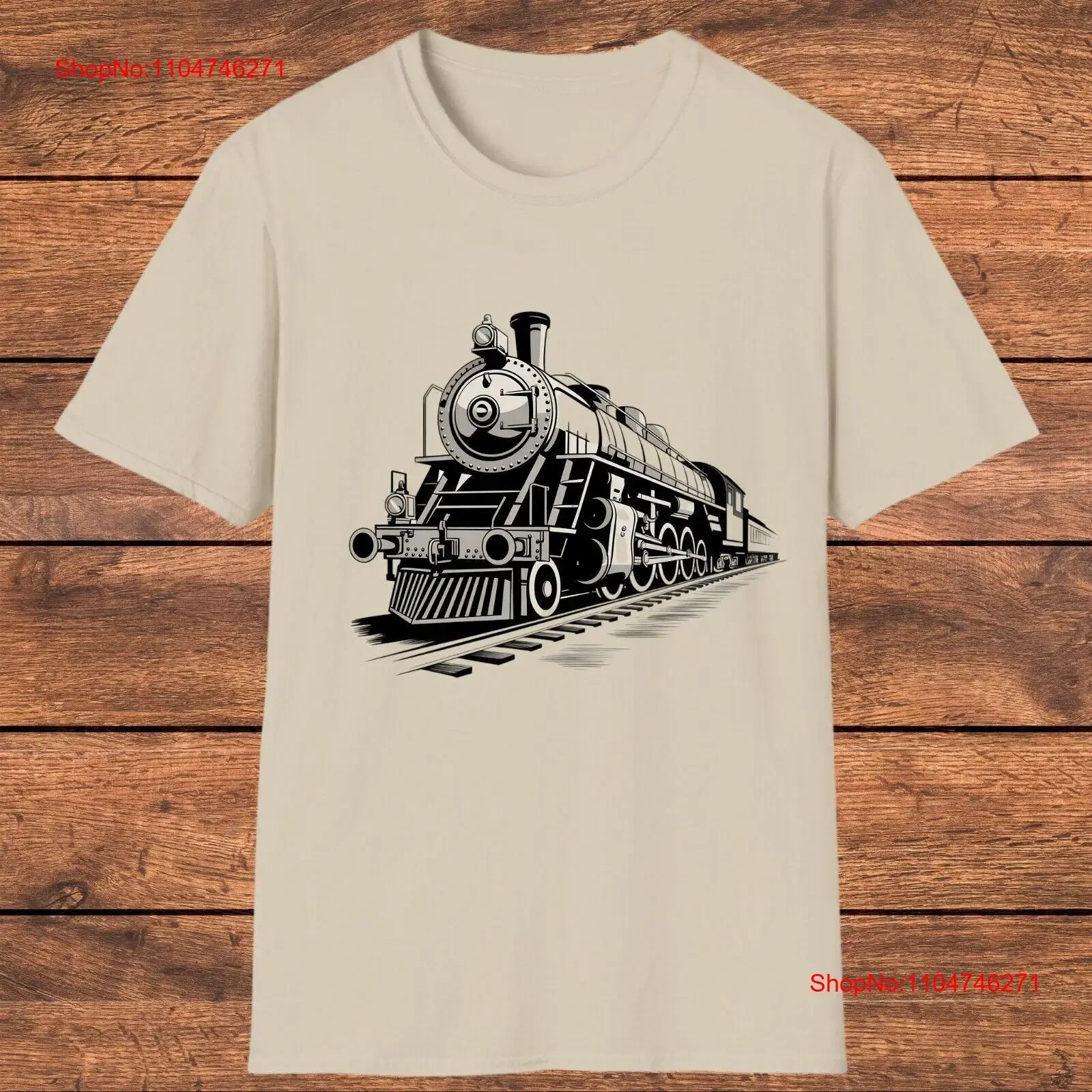 

Винтажная футболка со шлейфом в стиле ретро, локомотив, паровой дизайн для влюбленных, винтажная стираная уличная одежда с графическим рисунком, слегка мягкая растянутая