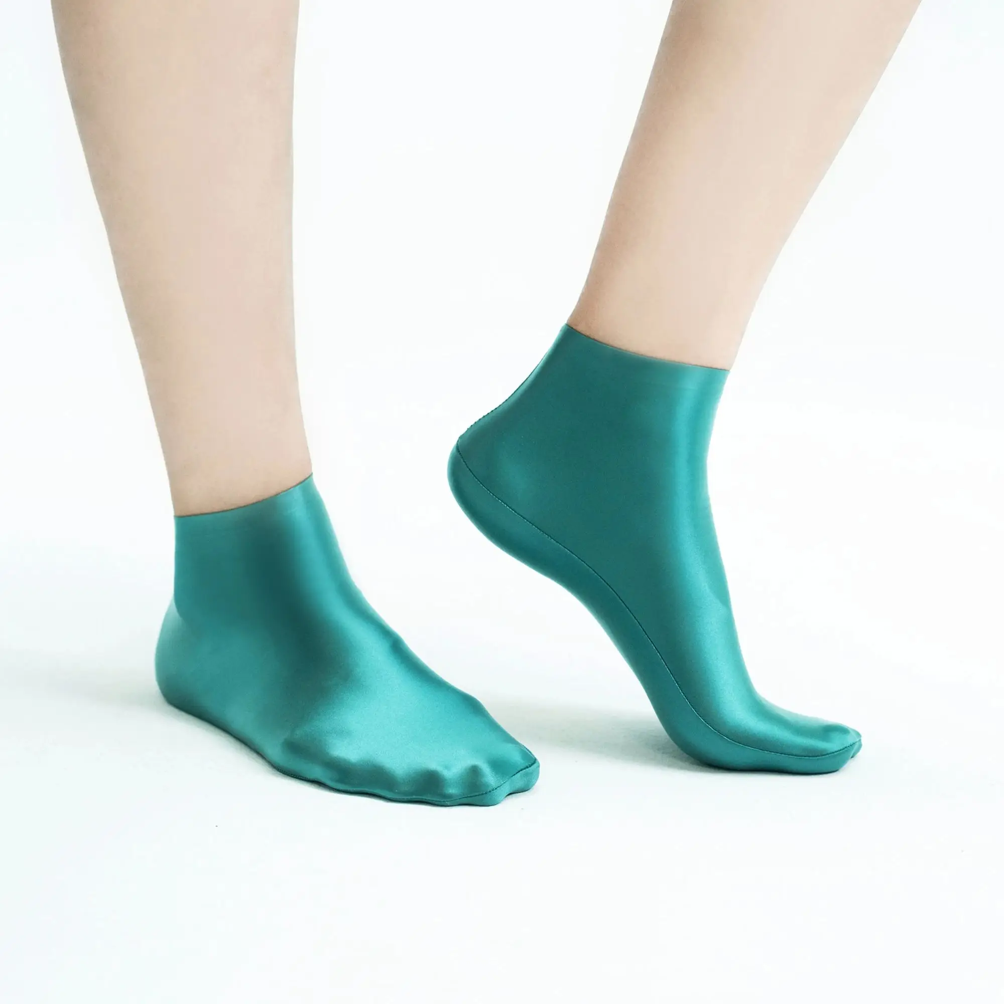 

Глянцевые носки в маске, сексуальные высокие гладкие носки, шелковистые носки низкой длины, повседневные носки