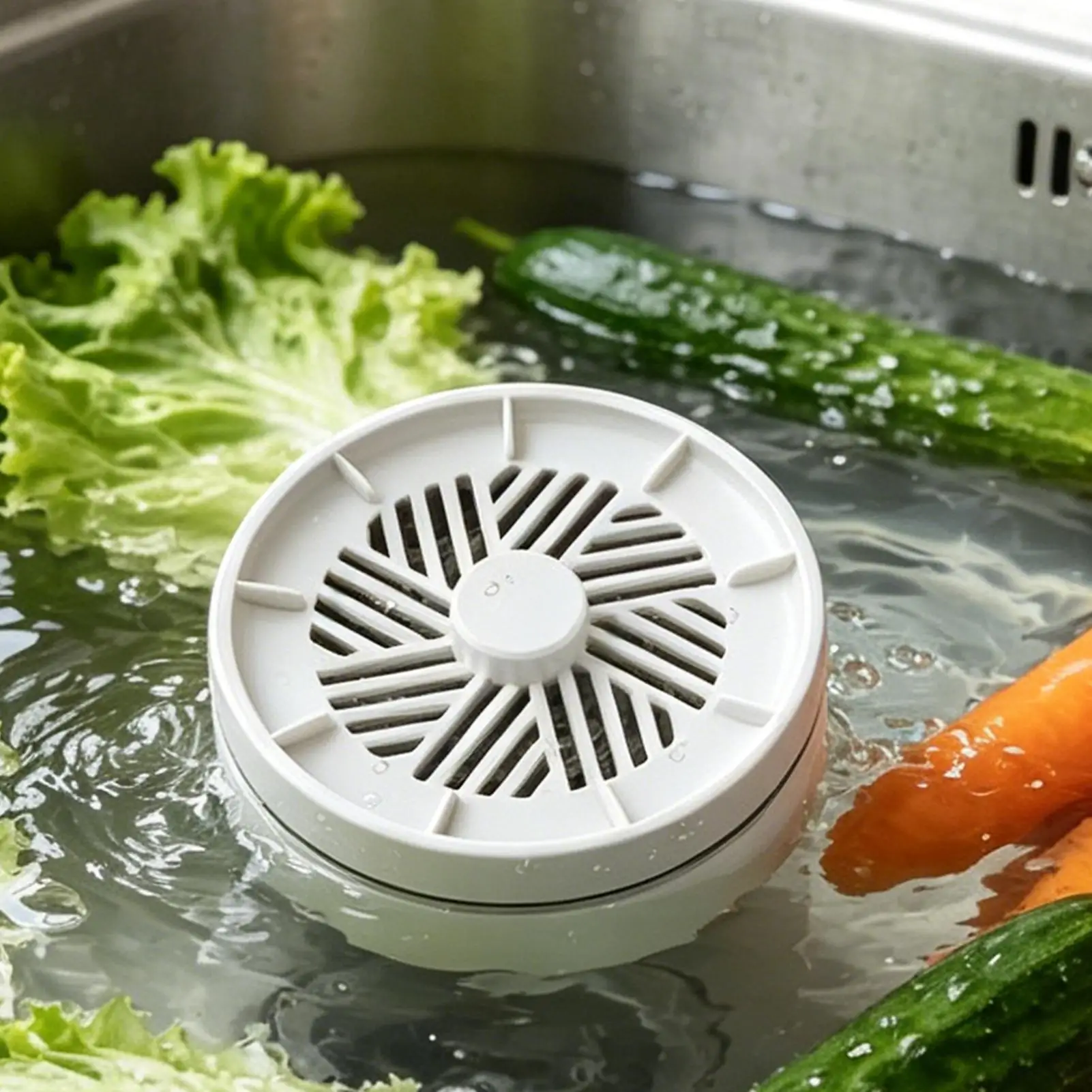 USB Fruit And Vegetable Cleaner Fruit Cleaner Device Waterproof Food Washer Purifier Cleaning Machine For Home Meat Lettuce
