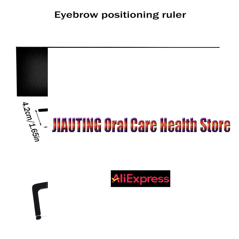 

1pcs Eyebrow Mapping Ruler Positioning Ruler Eyebrow Tattoo Line Drawing Auxiliary Tool Permanent Line Ruler Makeup Accessories