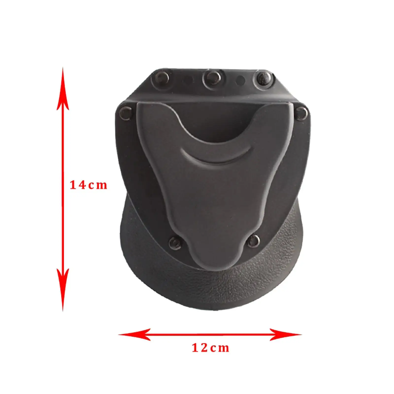 Tempat Borgol Lepas Cepat Model Terbuka Molle Pouch Holster Saku untuk Polisi