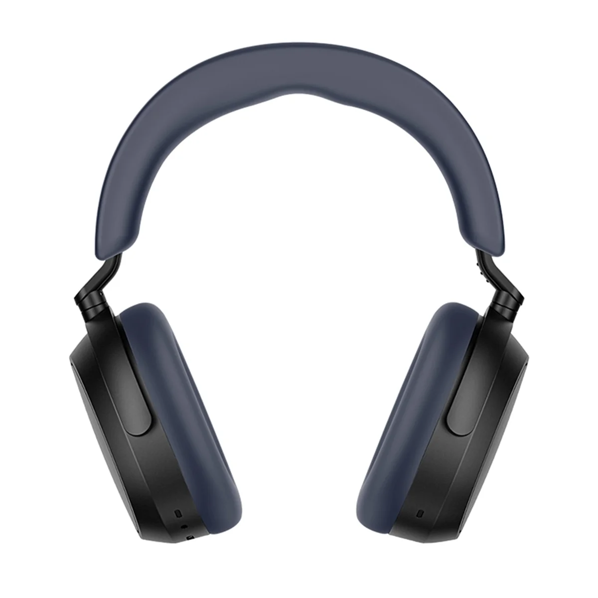 

# 049 В амбушюры для наушников Sennheiser MOMENTUM 4,0, силиконовый защитный чехол, запасные части для наушников, черный (черный)